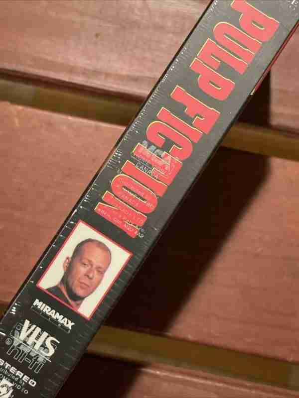 *PULP FICTION* VHS Tape 1994 Alliance FACTORY SEALED With WATERMARKS Canadian - Image 9