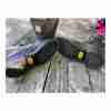 Vintage 1989 Black Leather Packer Boots Steel Toe Lace-Up Vibram Combat No-Mark Sole Workboot - Image 6