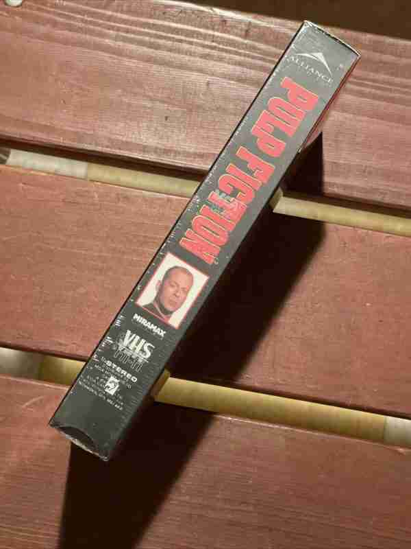 *PULP FICTION* VHS Tape 1994 Alliance FACTORY SEALED With WATERMARKS Canadian - Image 6