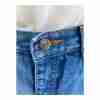 Vintage 80s Johnathan G Denim Pencil Skirt High Waist Sz 15 Med Wash Cotton - Image 8