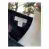 J. Jill Boat Neck Long Sleeve Tee Black Paisley Mixed Print Sz M High Low - Image 6