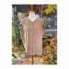 Vintage 90s Penman's Microsuede Zip Up Vest Tan Neutral Fall Sz 22W - Image 9