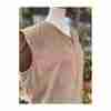 Vintage 90s Penman's Microsuede Zip Up Vest Tan Neutral Fall Sz 22W