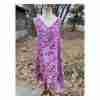 Elaine Rose Lilac High Low Midi Dress Poppy Draped
