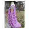 Elaine Rose Lilac High Low Midi Dress Poppy Draped - Image 12