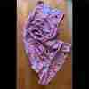 Elaine Rose Lilac High Low Midi Dress Poppy Draped - Image 2