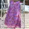 Elaine Rose Lilac High Low Midi Dress Poppy Draped - Image 4