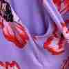 Elaine Rose Lilac High Low Midi Dress Poppy Draped - Image 5