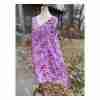 Elaine Rose Lilac High Low Midi Dress Poppy Draped - Image 9