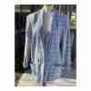 Vintage 80s Oversized Blazer Pastel Plaid Kawaii - Image 2