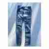 Revamped High Rise Jeans Skinny Distressed Painted - Image 7