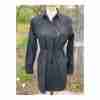 Talula ARITZIA Black Oxford Shirt Tunic Dress Belted Sz S - Image 3