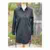 Talula ARITZIA Black Oxford Shirt Tunic Dress Belted Sz S