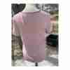 Taupe Casual T-Shirt Contrast Trim - Image 3
