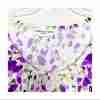Carroll Reed Classics Floral Short Sleeve Top Sz 3X Purple Green - Image 6