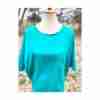 Vintage Peters & Ashley Green Blouse Top sz 44 - Image 6
