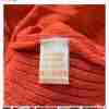 Tangerine Open Knit Waterfall Cardigan Skirted Hem Sz 8 - Image 10