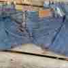 Vintage | 90s American Eagle Jeans Low Rise Distressed Sz 4P Hong Kong - Image 9