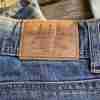 Vintage | 90s American Eagle Jeans Low Rise Distressed Sz 4P Hong Kong - Image 11