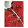 1970s Penny Lane Style Jacket Rust Corduroy Sherpa - Image 4