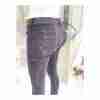 American Eagle Black Skinny Mid Rise Jeans Tie Dye Sz 8R - Image 16