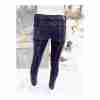 American Eagle Black Skinny Mid Rise Jeans Tie Dye Sz 8R - Image 2
