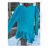 Disney Parks Ariel Long Sleeve Tee Shirt Tunic Handkerchief Hem Little Mermaid - Image 2