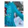 Disney Parks Ariel Long Sleeve Tee Shirt Tunic Handkerchief Hem Little Mermaid - Image 3