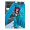 Disney Parks Ariel Long Sleeve Tee Shirt Tunic Handkerchief Hem Little Mermaid - Image 5