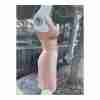 Shapewear Dress Nude Blush Knee Length Sz M - Image 3