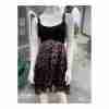 Bebe Tank Dress Silk Animal Print Skirt Bandage Bodice Sz S - Image 2