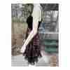 Bebe Tank Dress Silk Animal Print Skirt Bandage Bodice Sz S - Image 8