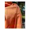 Lafayette 148 Sedwick Dress Shirt Tent Pockets Tanned Coral Cotton Sz S Oversized - Image 5