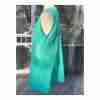 Vintage 60s Green Textured Mini Dress Button Up Shift - Image 6