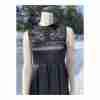 Marc Jacobs 100% Silk Little Black Dress Lace Pleats Sz 2 Twee - Image 17