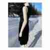 Marc Jacobs 100% Silk Little Black Dress Lace Pleats Sz 2 Twee - Image 10