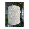 60s Walnut Table Lamp Mod Black Red Lava Chalkware Ceramic Body Mid-Century Vintage Retro - Image 22