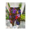 Vintage 80s Rouie Floral Bermuda Shorts Tropical Pleat Front Wide Leg 100% Brushed Cotton Sz 12 - Image 7