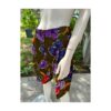 Vintage 80s Rouie Floral Bermuda Shorts Tropical Pleat Front Wide Leg 100% Brushed Cotton Sz 12 - Image 4