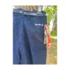Vintage | 90s does 70s Indigo Denim Jeans Jonathan G High Waist Taper Embroidery Sz 29 NWT - Image 8