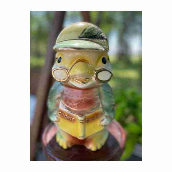 Vintage Robinson Ransbottom Pottery RRPCO GOLD TRIM Wise Owl Cookie Jar #359 - Image 17