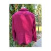 Vintage Midtown Blazer 100% Cotton Mauve Knit Volup Office Sz 3X - Image 3