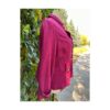 Vintage Midtown Blazer 100% Cotton Mauve Knit Volup Office Sz 3X - Image 4