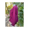 Vintage Midtown Blazer 100% Cotton Mauve Knit Volup Office Sz 3X - Image 5