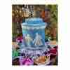 Vintage Riley’s Variety Toffee Lidded Tin Canister Blue White Greek Judgement of Hercules - Image 7
