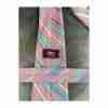 Vintage MCM Ernst California Pastel Diagonal Stripe Neck Tie 57.5x3.5" - Image 3