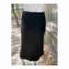 Vintage 70s Pleated Midi Skirt Virgin Wool Knit Stretch Waist Della Spiga Sz S - Image 5