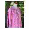 Vintage OOAK Robe Kimono Sleeve Floral Embroidery Soutache Braided trim Buttons - Image 5