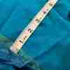 Vintage 60s Party Time Fashions Blue Mini Dress Silky Overlay Balloon Sleeve - Image 20