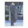 Tanjay Boucle Knit Blazer Black White SIngle Breast Velvet Trim Sz 14P - Image 5